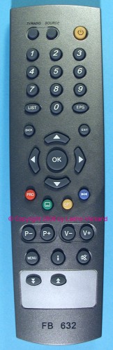 Humax Rs632 Fernbedienung Neu Rs 632 Fb632