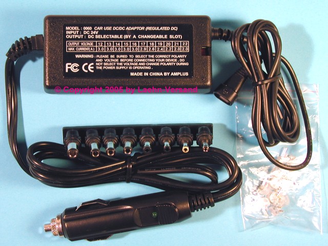 Laptop  Notebook LKW Netzteil Universal 24V  NEU